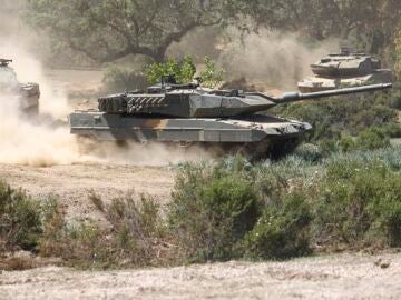 Imagen de archivo de un tanque Leopard