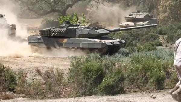 Imagen de archivo de un tanque Leopard