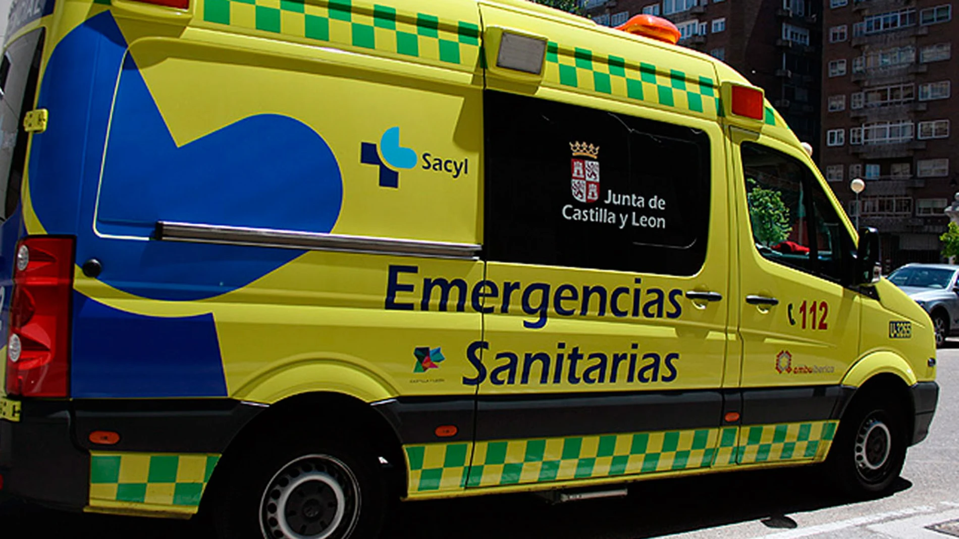 Imagen de archivo de una ambulancia de Sacyl