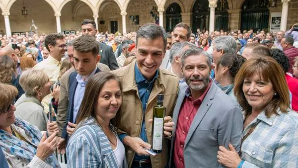 Pedro Sánchez, en Úbeda Pedro Sánchez, en Úbeda