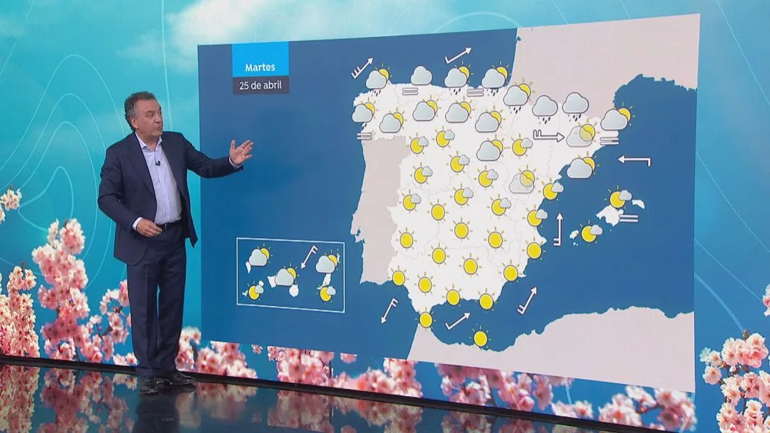 La previsión del tiempo de Roberto Brasero La previsión del tiempo de Roberto Brasero