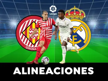 Girona - Real Madrid: posibles alineaciones de la jornada 31 de Liga Girona - Real Madrid: posibles alineaciones de la jornada 31 de Liga