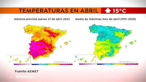 La advertencia de algunos expertos : "Olas de calor enormes y temperaturas fuera de lo normal" La advertencia de algunos expertos : "Olas de calor enormes y temperaturas fuera de lo normal"