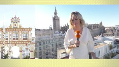 Susanna Griso presenta Espejo Público desde la Feria de Sevilla: 