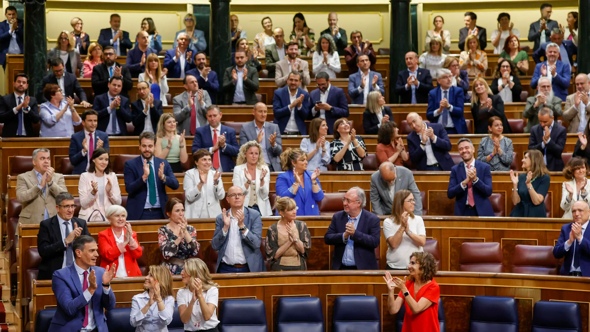 Pleno en el Congreso de los Diputados en el que se ha aprobado la ley de vivienda Pleno en el Congreso de los Diputados en el que se ha aprobado la ley de vivienda