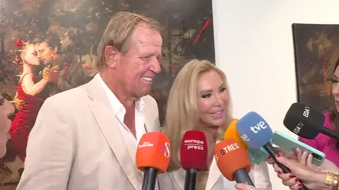 Norma Duval y Matthias Kühn aparecen en público por primera vez desde su boda: "Estamos felices"