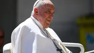 El papa Francisco, durante una audiencia El papa Francisco, durante una audiencia