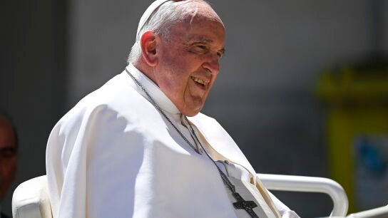El papa Francisco, durante una audiencia