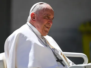 El papa Francisco, durante una audiencia El papa Francisco, durante una audiencia