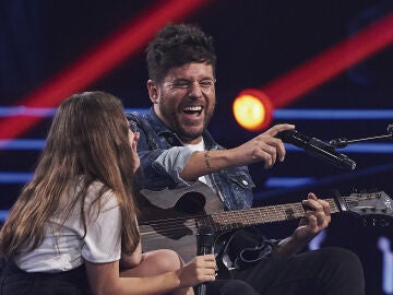 &ldquo;Vaya regalazo me has hecho&rdquo;: Andrea sorprende a Pablo L&oacute;pez al pedirle cantar &lsquo;D&iacute;melo t&uacute;&rsquo;