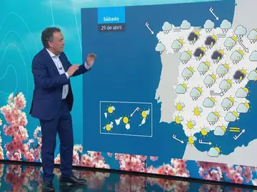 La previsión del tiempo de Roberto Brasero La previsión del tiempo de Roberto Brasero