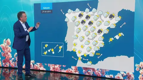 La previsión del tiempo de Roberto Brasero La previsión del tiempo de Roberto Brasero