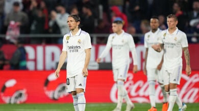 Modric, lesionado: podría perderse la final de Copa del Rey y la ida ante el City en Champions