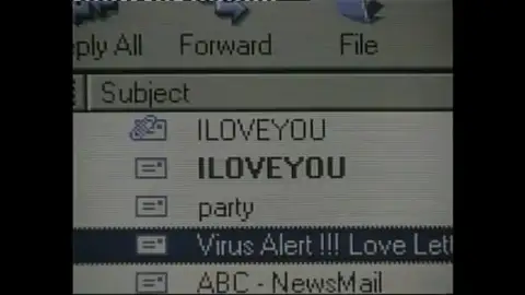 Efemérides de hoy 4 de mayo de 2023: Virus 'I love you' Efemérides de hoy 4 de mayo de 2023: Virus 'I love you'