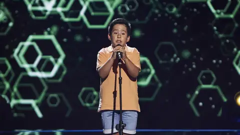 Adrián revoluciona el plató de ‘La Voz Kids’ tras cantar ‘Vida de rico’ de Camilo Adrián revoluciona el plató de ‘La Voz Kids’ tras cantar ‘Vida de rico’ de Camilo