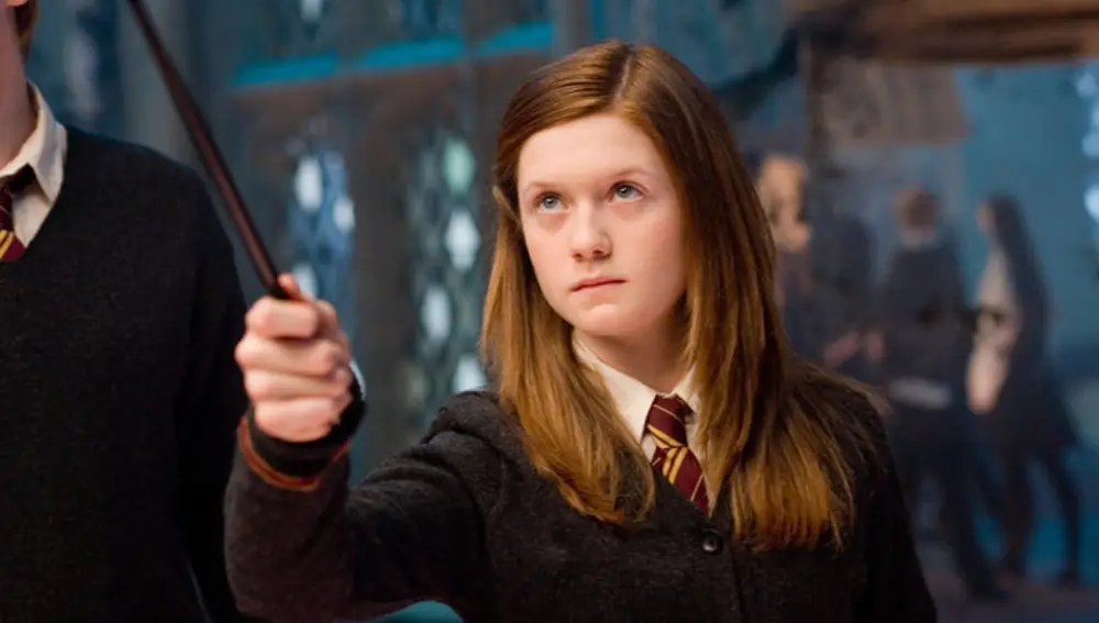 Bonnie Wright como Ginny Weasley en 'Harry Potter'
