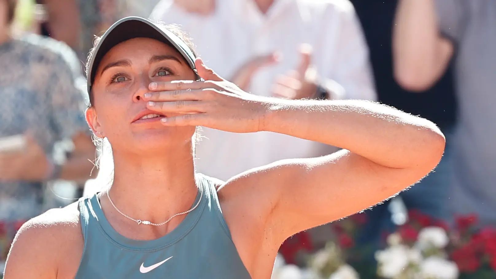 Badosa tras ganar a Cori Gauff en Madrid Badosa tras ganar a Cori Gauff en Madrid