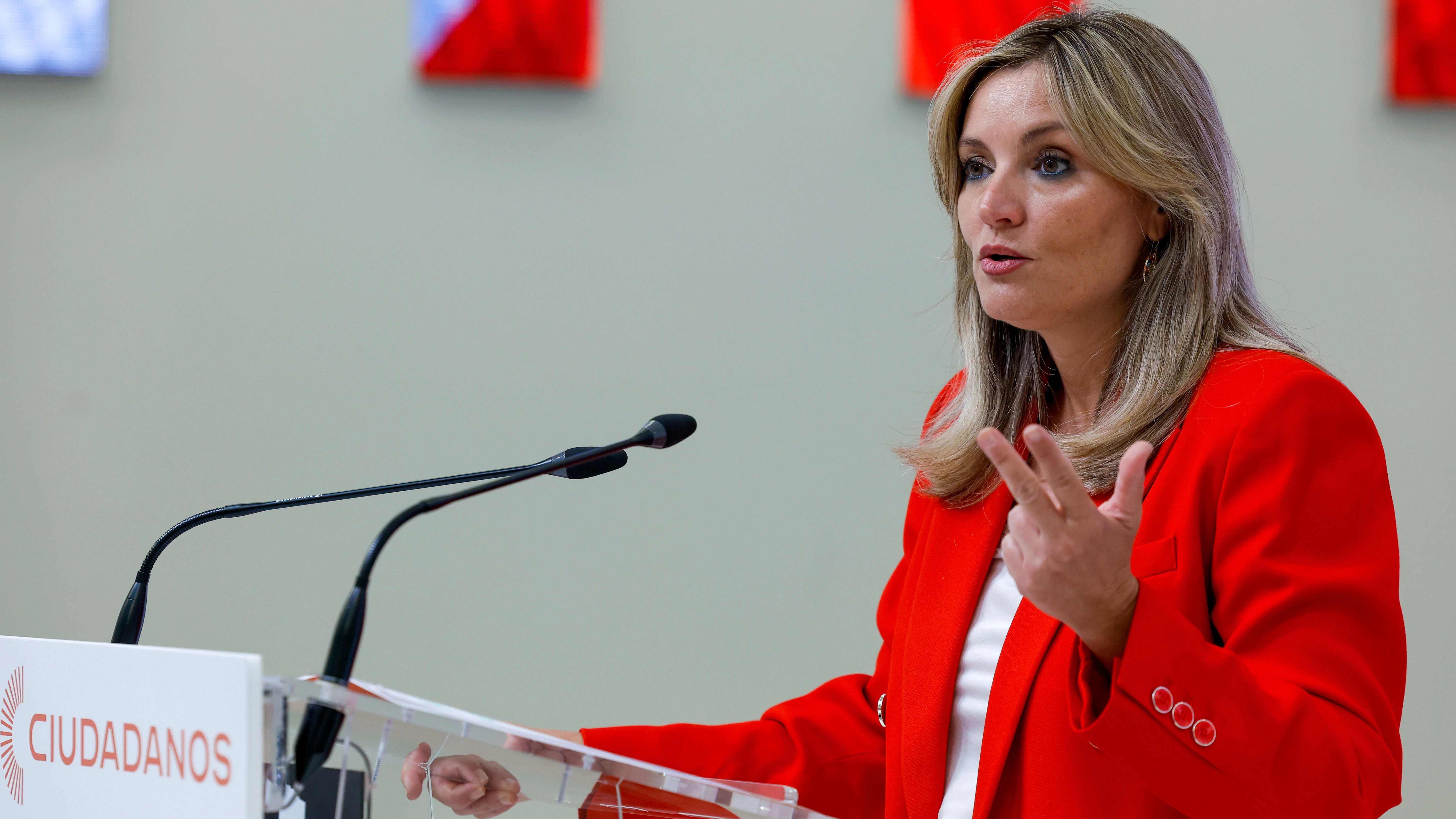 La portavoz nacional de Ciudadanos, Patricia Guasp La portavoz nacional de Ciudadanos, Patricia Guasp