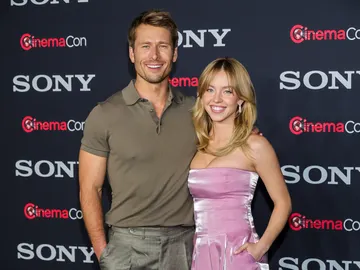 Glen Powell y Sydney Sweeney, juntos promocionando su próxima película Glen Powell y Sydney Sweeney, juntos promocionando su próxima película