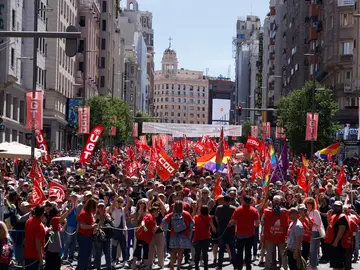 Manifestación 1 de mayo en Madrid Manifestación 1 de mayo en Madrid