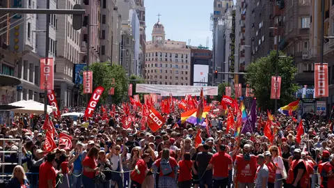 Manifestación 1 de mayo en Madrid