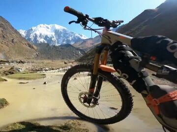 Mountain bike en Perú