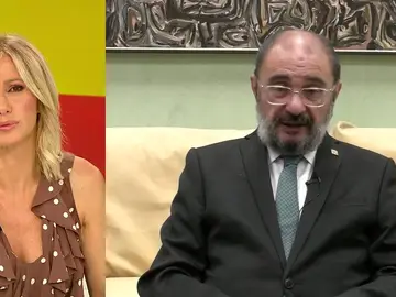 Hablamos con el presidente de Aragón de la jornada del 2 de mayo. Hablamos con el presidente de Aragón de la jornada del 2 de mayo.