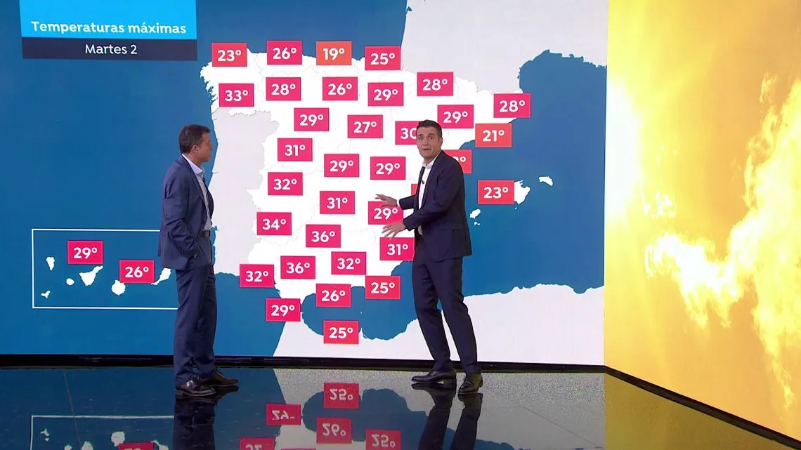 El tiempo en Antena 3. El tiempo en Antena 3.