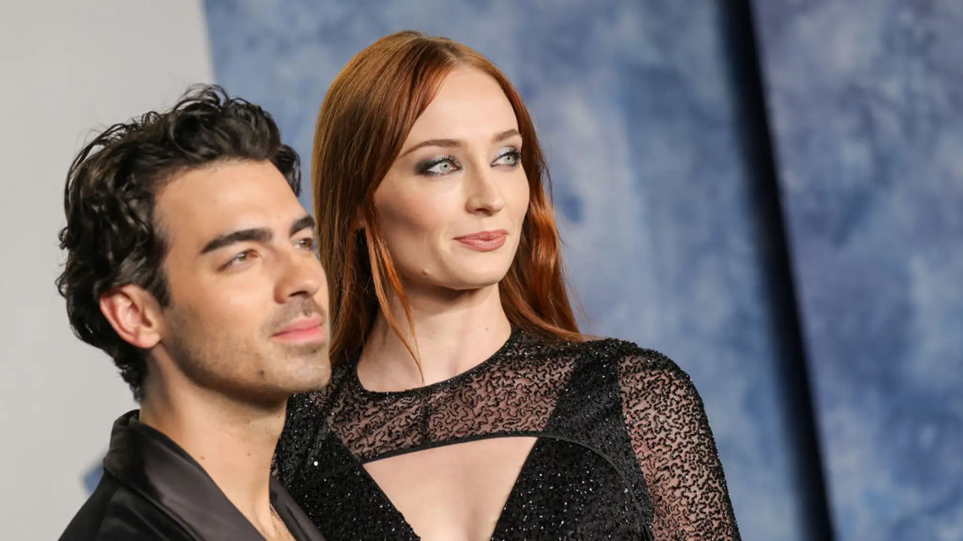 Joe Jonas y Sophie Turner en la fiesta de los Oscars de Vanity Fair 2023