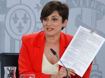 La ministra de Política Territorial y Portavoz del Gobierno, Isabel Rodríguez