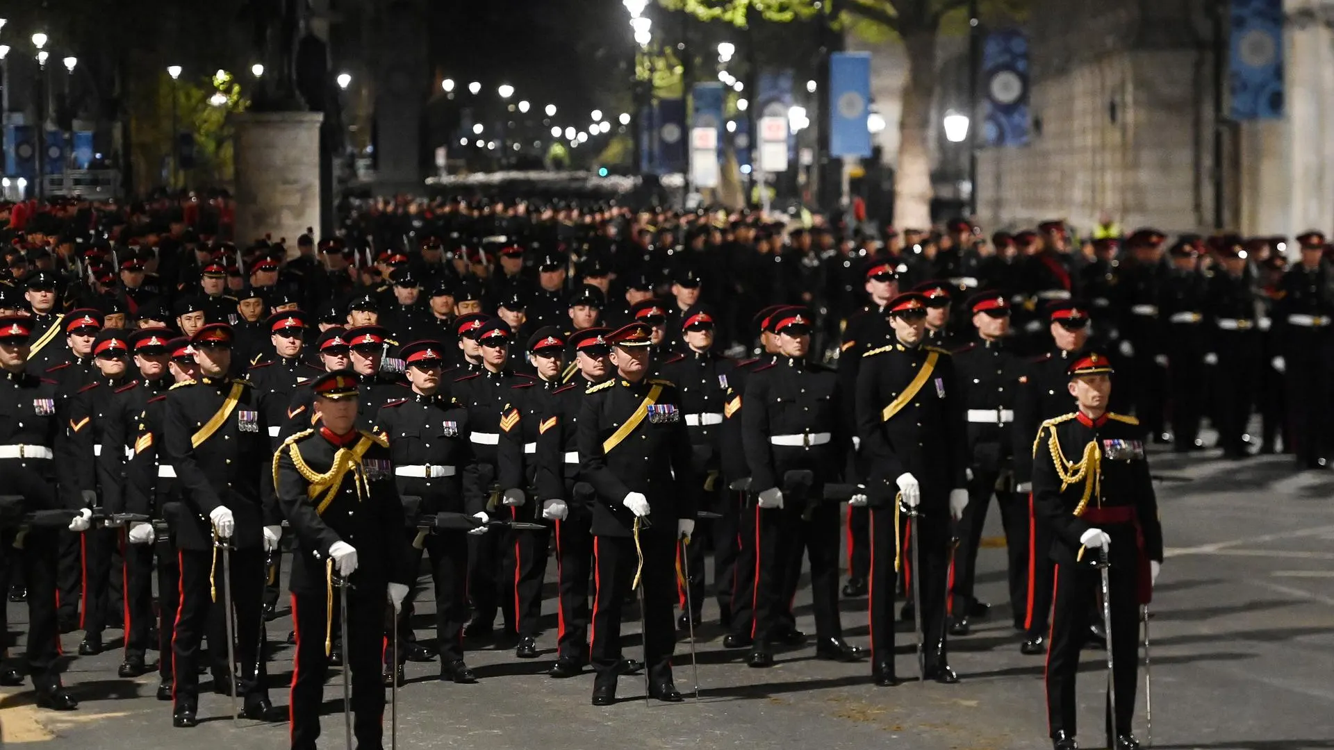 Ensayo general de la coronaci&oacute;n de Carlos III