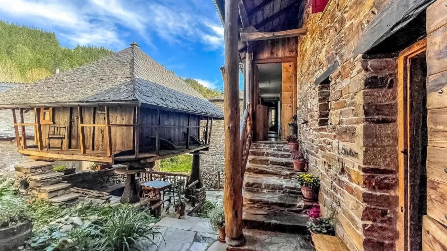 Casa Quiñones, establecimiento rural en Navia de Suarna (Lugo)