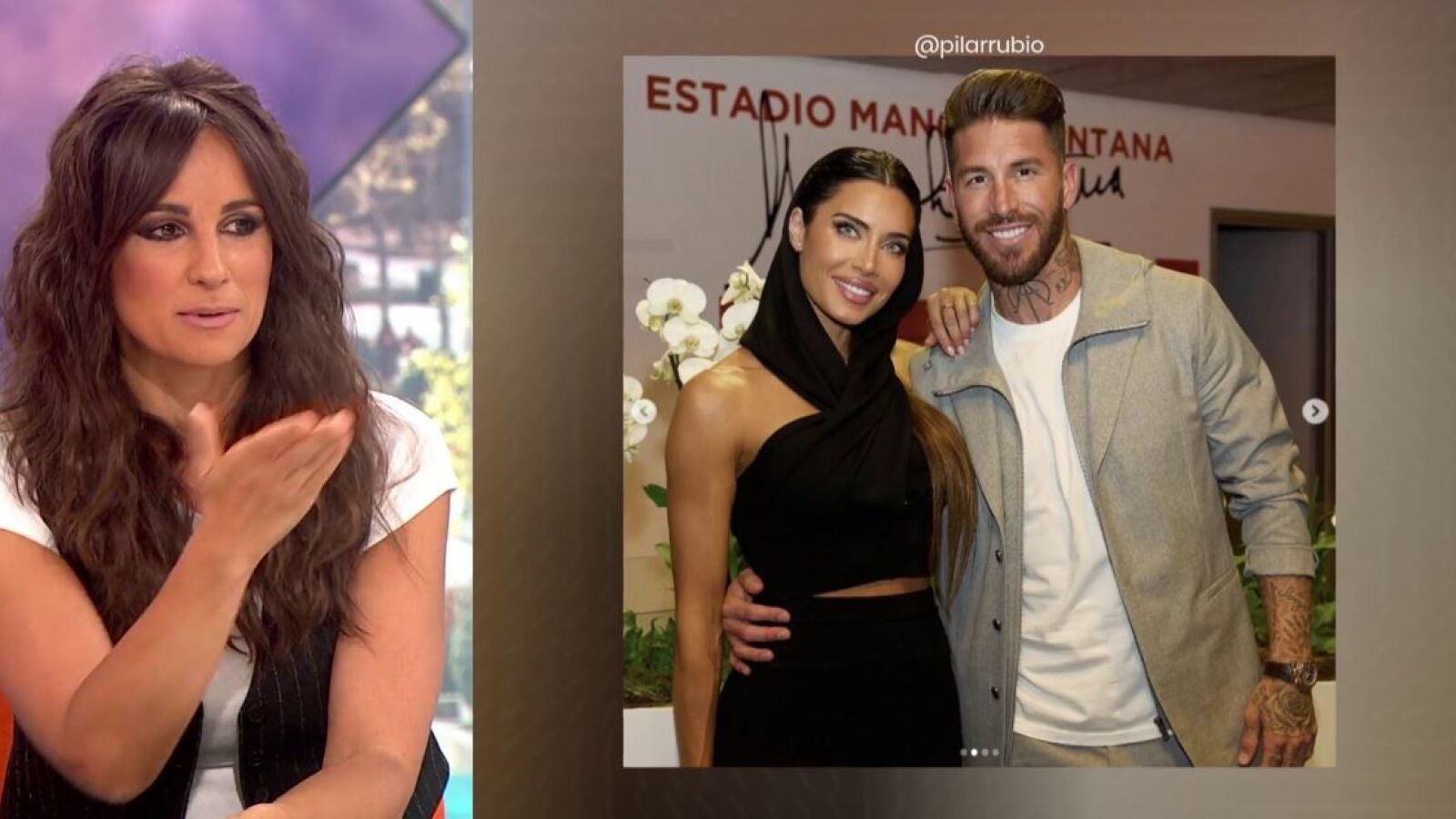 Pilar Rubio y Sergio Ramos acallan los rumores de crisis con un cariñoso posado juntos