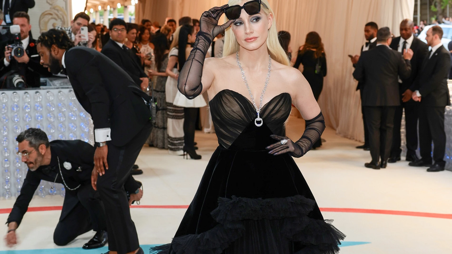 Jessica Chastain en la Met Gala