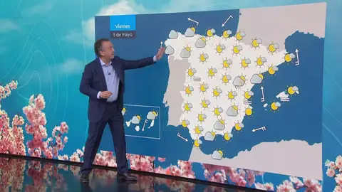 La previsión del tiempo de Roberto Brasero La previsión del tiempo de Roberto Brasero