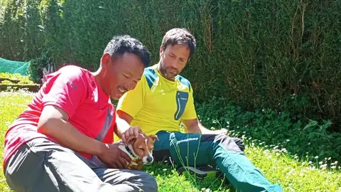 Chhepal y Txikon en el País Vasco juntos Chhepal y Txikon en el País Vasco juntos