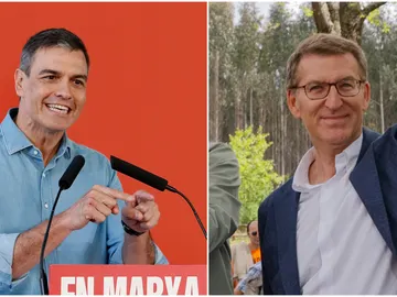 Pedro Sánchez y Alberto Núñez Feijóo Pedro Sánchez y Alberto Núñez Feijóo
