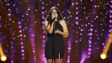 Lucía Cubilla llega al corazón cantado un tema de Demi Lovato en las Audiciones a ciegas