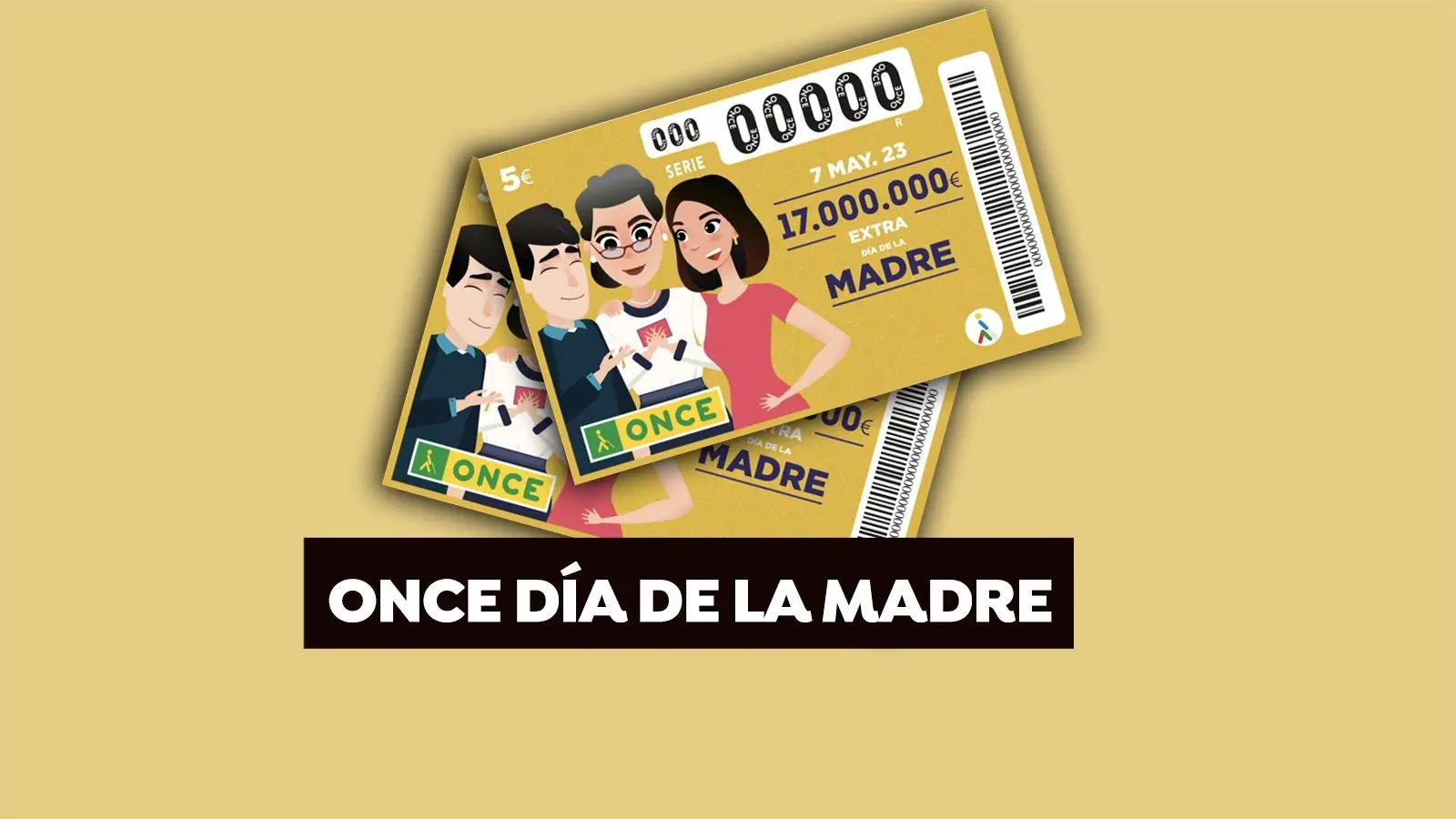 Sorteo Extra del D&iacute;a de la Madre 2023 de la ONCE