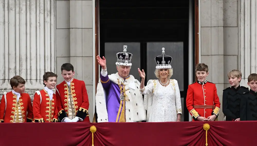 Carlos III y Camila, coronados como reyes de Reino Unido