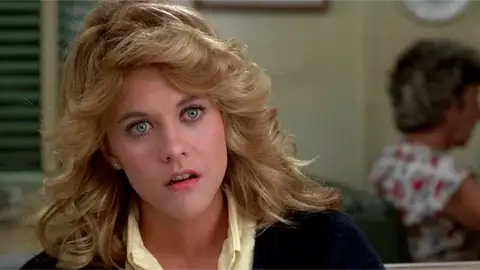 Meg Ryan en 'Cuando Harry encontró a Sally' Meg Ryan en 'Cuando Harry encontró a Sally'