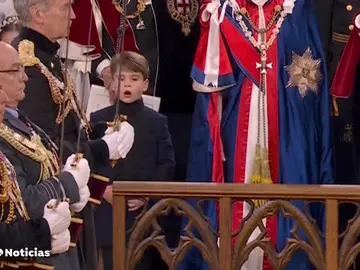 El príncipe Luis, el segundo protagonista de la coronación de Carlos III El príncipe Luis, el segundo protagonista de la coronación de Carlos III