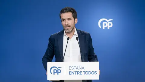 El portavoz de campaña del PP, Borja Sémper El portavoz de campaña del PP, Borja Sémper