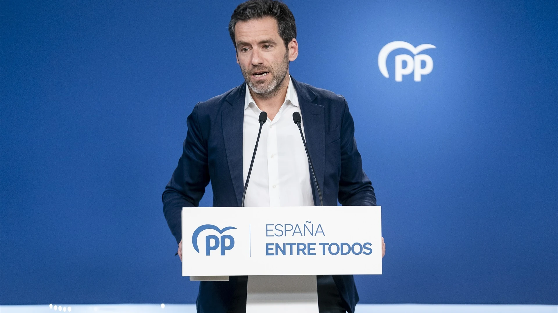 El portavoz de campa&ntilde;a del PP, Borja S&eacute;mper