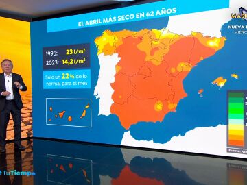 El mes de abril ha sido el más caluroso y seco en años