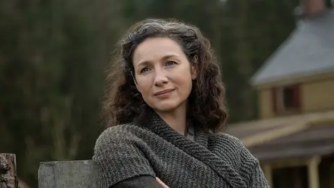 Caitriona Balfe como Claire Fraser en la temporada 7 de 'Outlander'
