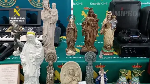 'Operación San Andrés': Así encontró la Guardia Civil a la pareja que robó en 93 iglesias de España 'Operación San Andrés': Así encontró la Guardia Civil a la pareja que robó en 93 iglesias de España