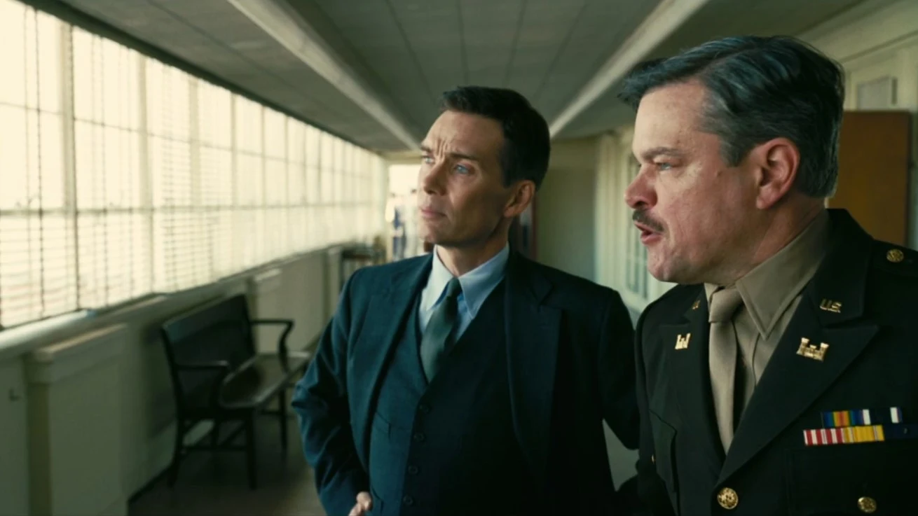 Cillian Murphy y Matt Damon en 'Oppenheimer'