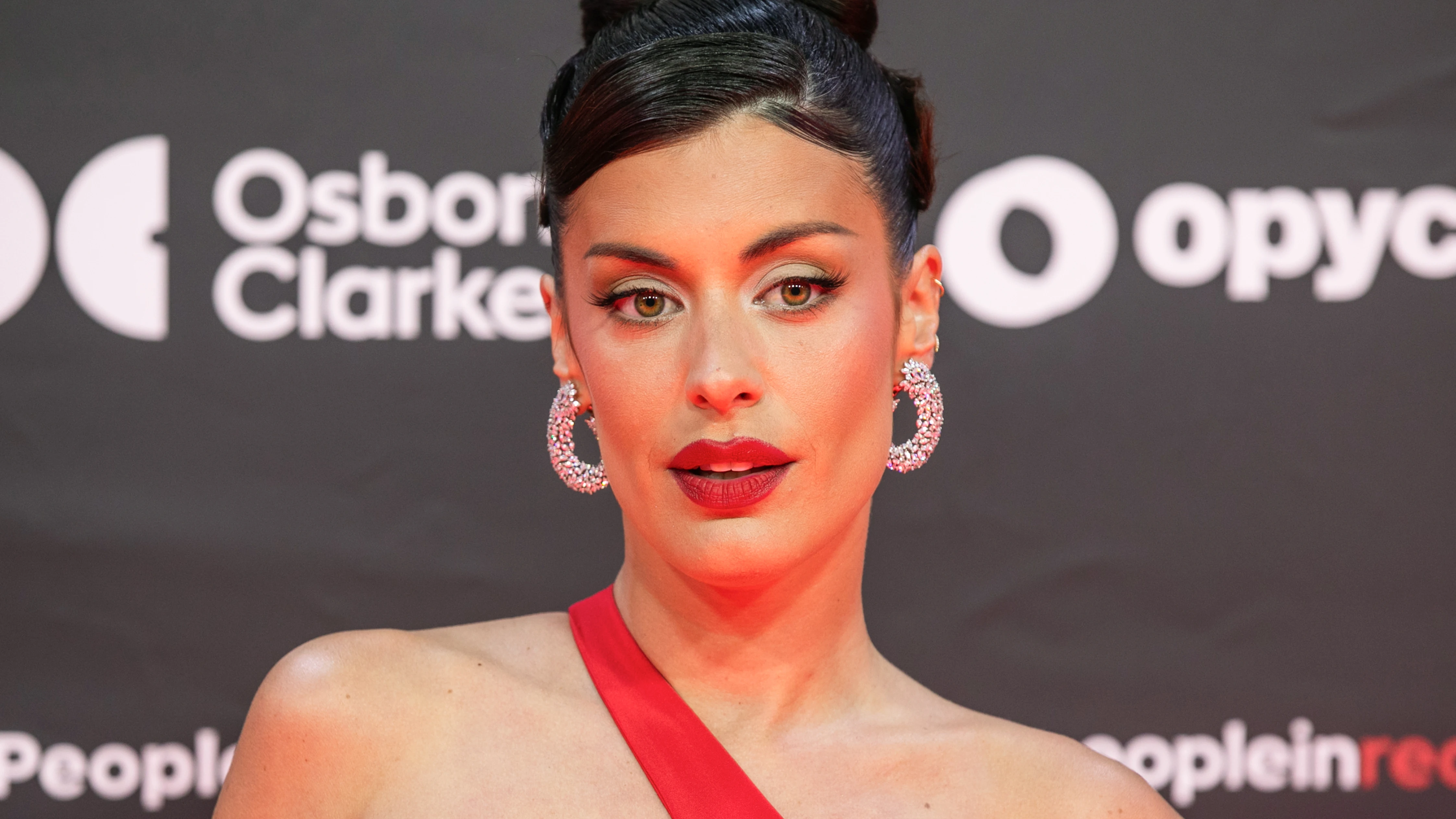 Dulceida, en la gala 'People in red'