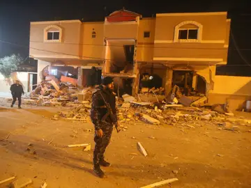Casa destruidas tras el ataque de Israel Casa destruidas tras el ataque de Israel